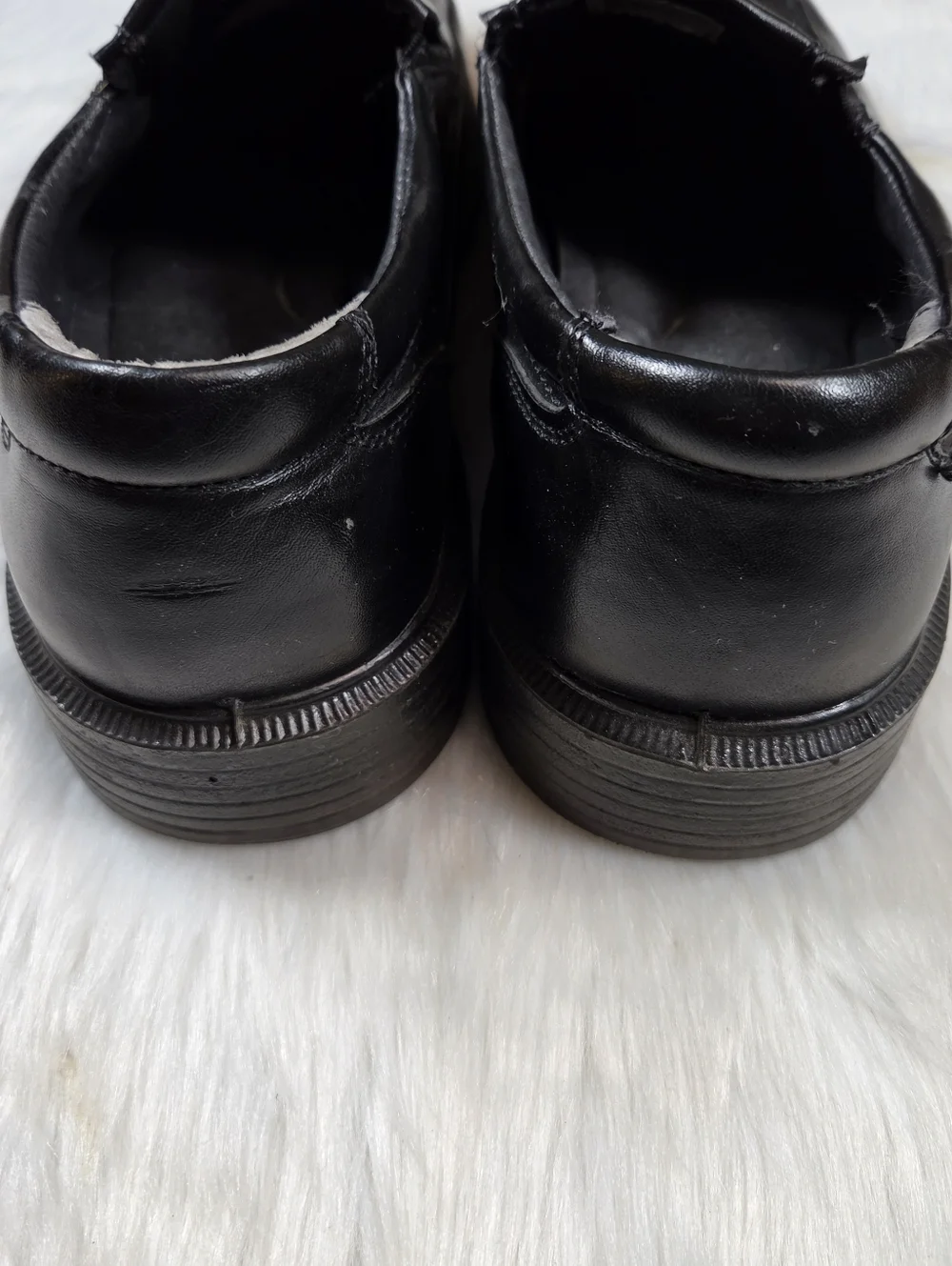 Deer Stags Men's Black Brooklyn Leather Dress Comfort Loafer